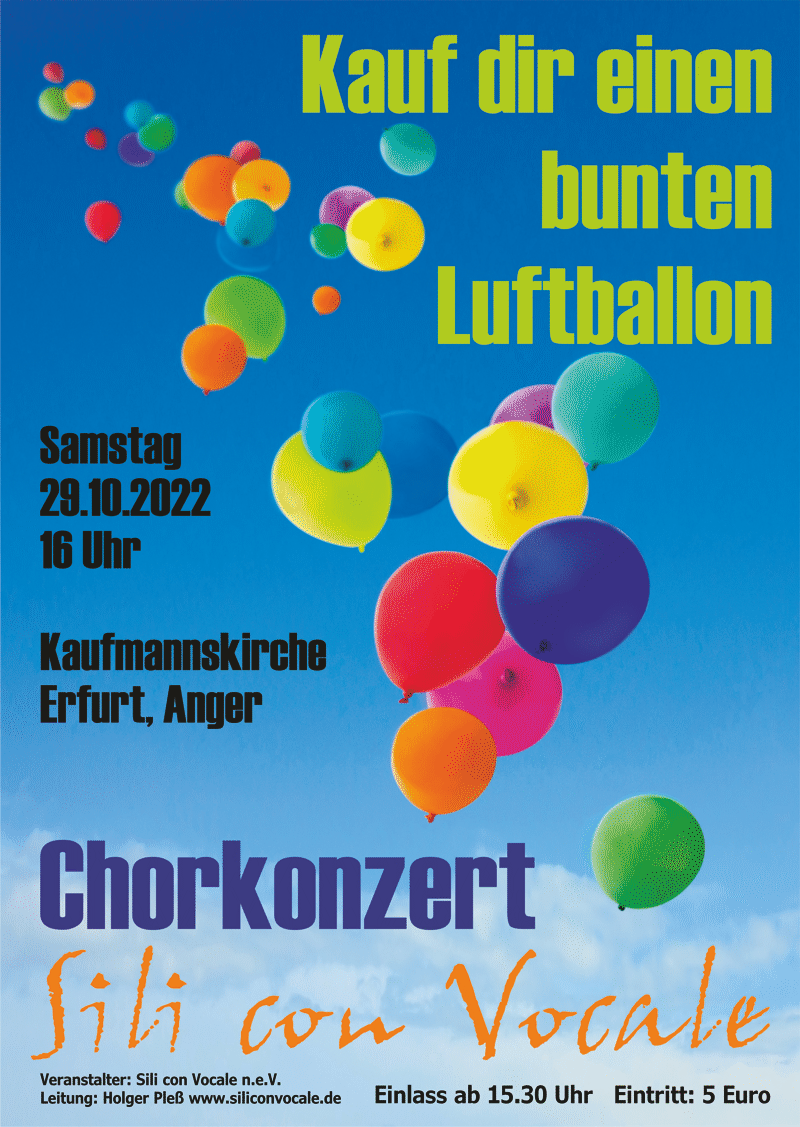 Plakat Kaufmannskirche 2022 10 29